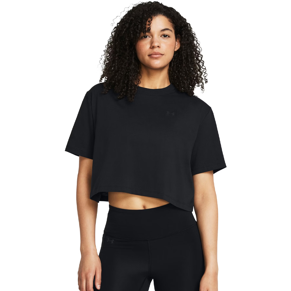 Women's Short Sleeve UA Boxy Crop Simple