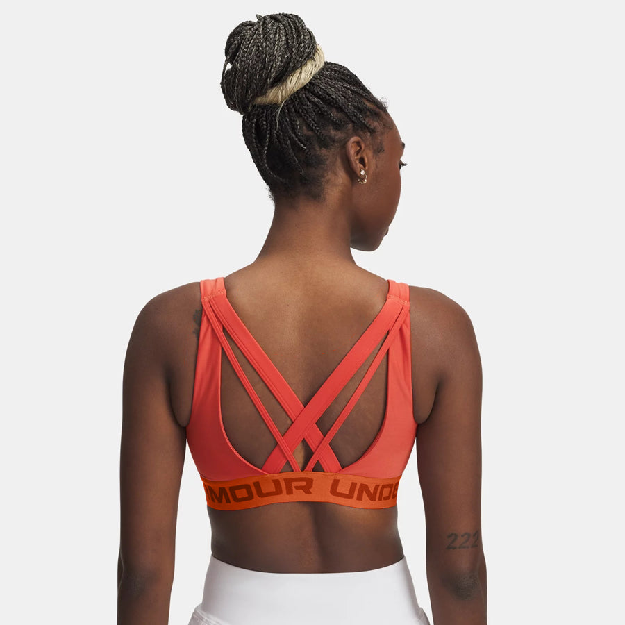 Women's Sports Bra Under Armour Crossback Mid Strappy