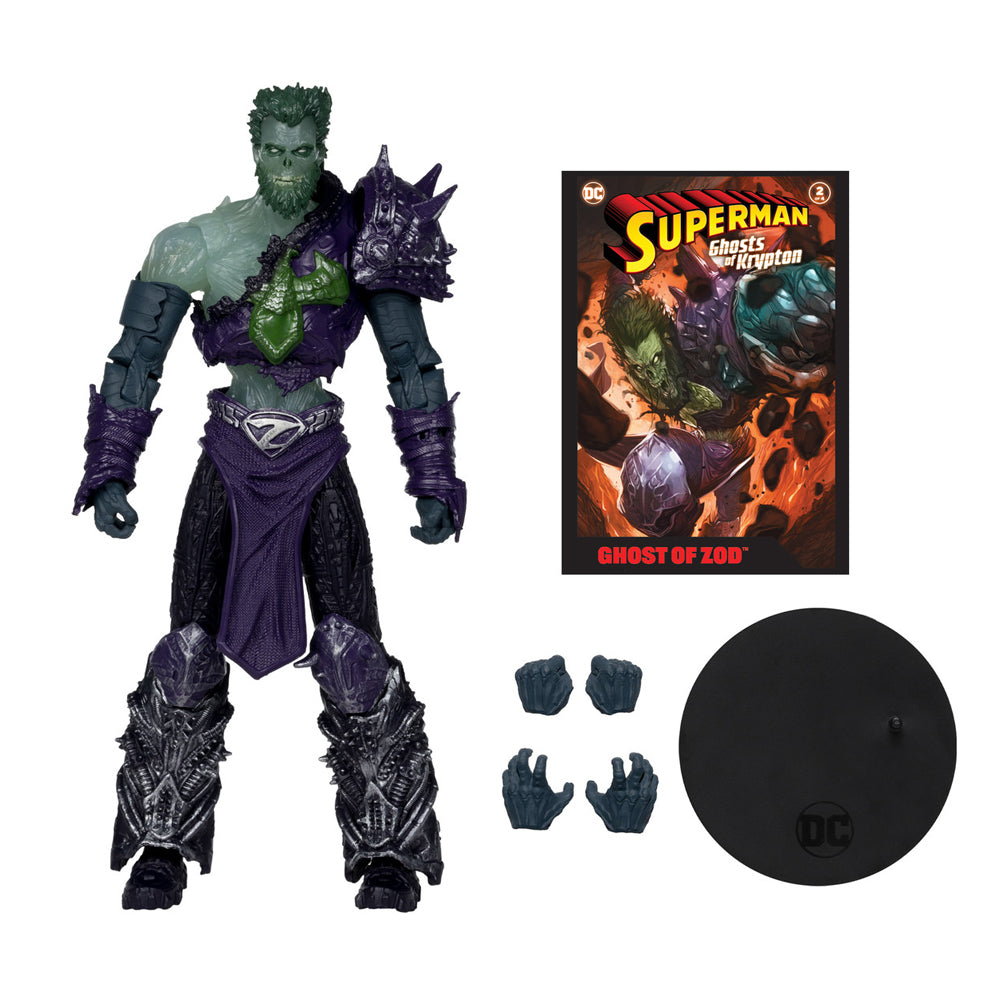 Ghost of Zod w/Comic (DC Page Punchers: Ghosts of Krypton) 7" Figure
