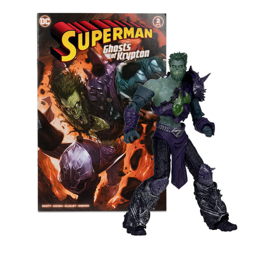Ghost of Zod w/Comic (DC Page Punchers: Ghosts of Krypton) 7" Figure
