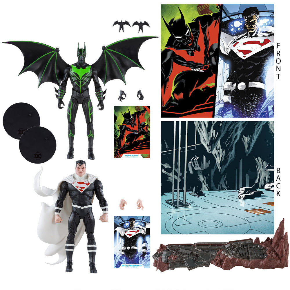 Batman Beyond vs Justice Lord Superman (DC Multiverse) 7" Figures 2-Pack