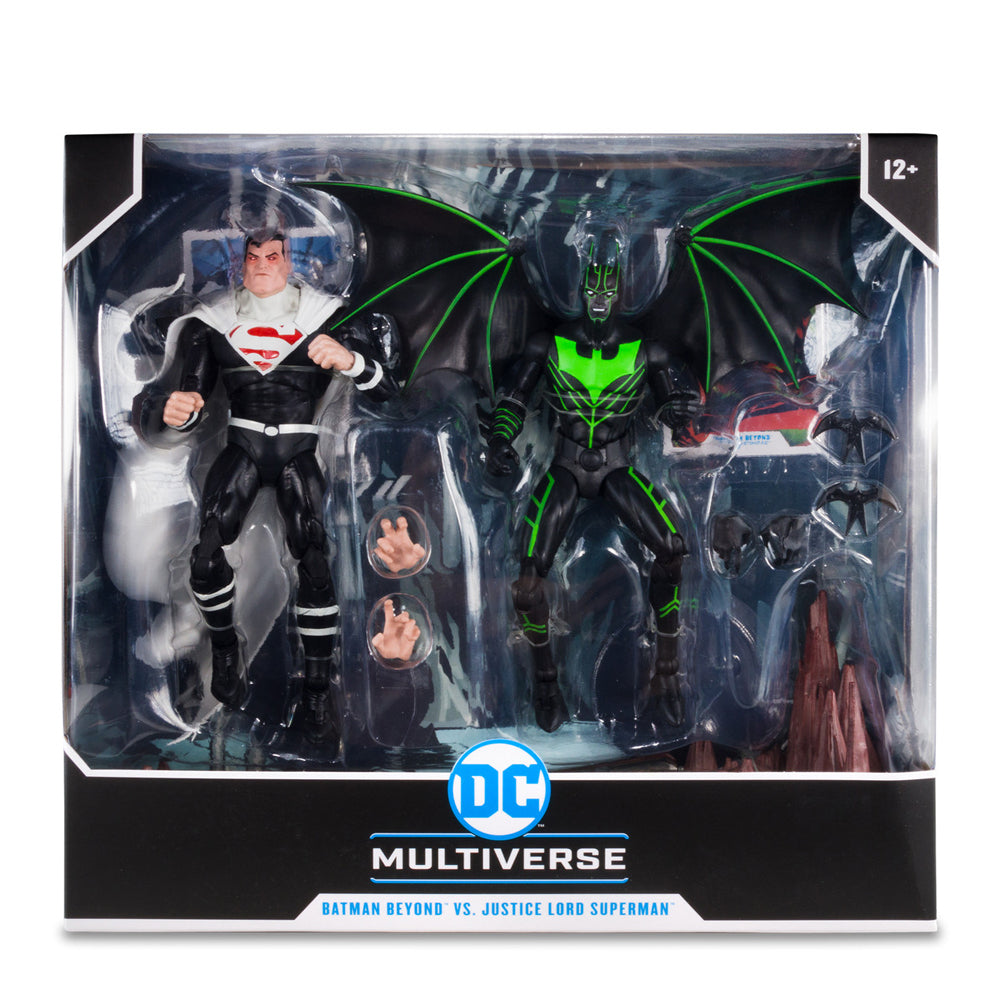 Batman Beyond vs Justice Lord Superman (DC Multiverse) 7" Figures 2-Pack