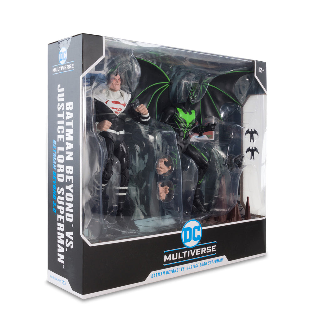 Batman Beyond vs Justice Lord Superman (DC Multiverse) 7" Figures 2-Pack
