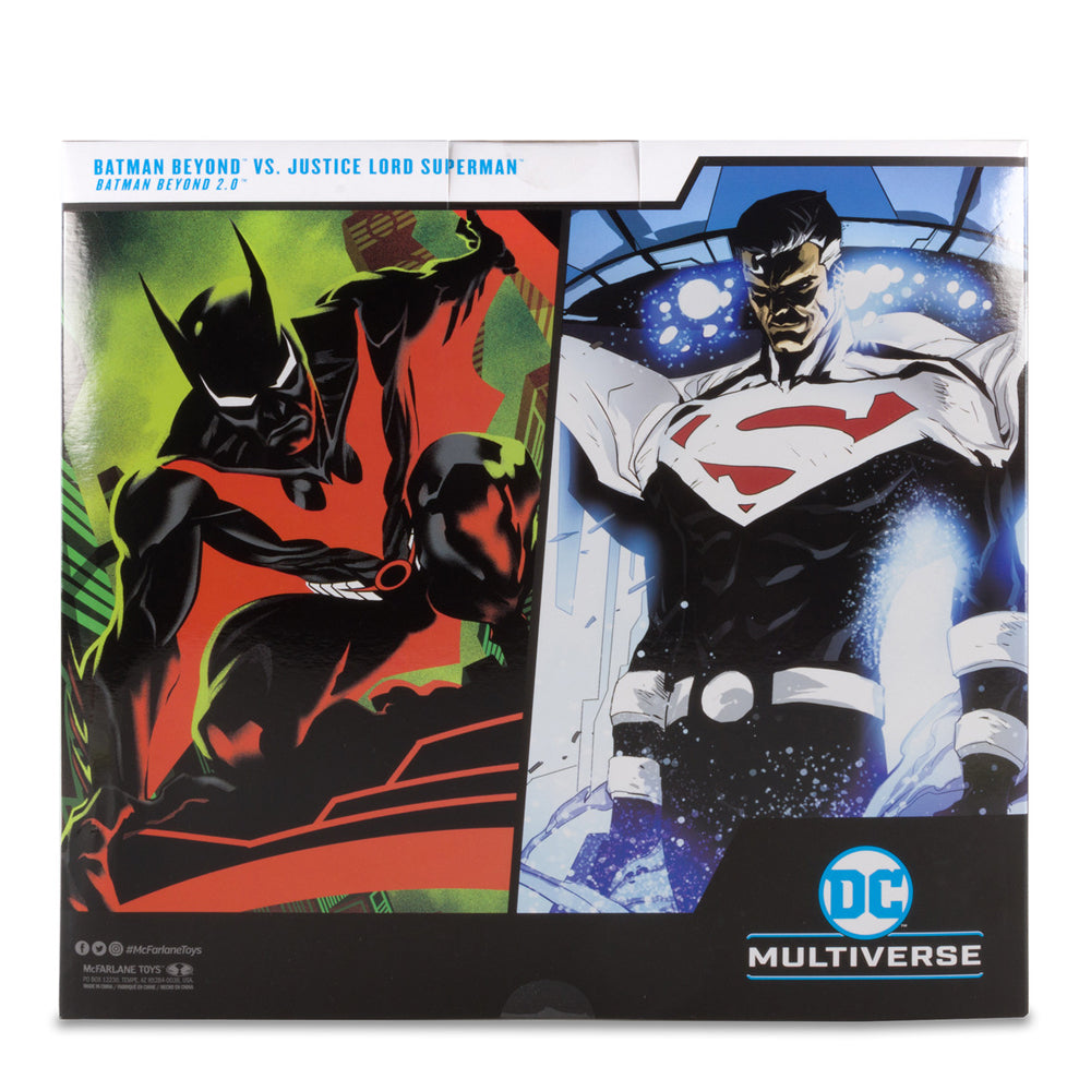 Batman Beyond vs Justice Lord Superman (DC Multiverse) 7" Figures 2-Pack