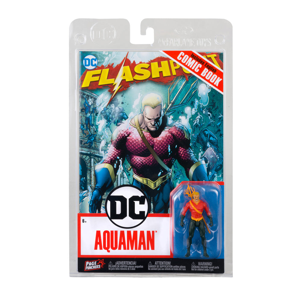 DC Page Punchers Wave 3 Bundle w/Comics (4) 3" Figures