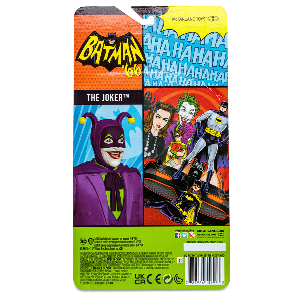 The Joker (DC Retro: Batman 66 Comic) 6" Figure