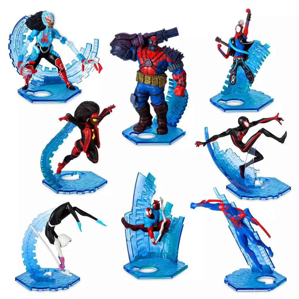 Spider-Man: Across the Spider-Verse Deluxe Figure Set – 8-Pack
