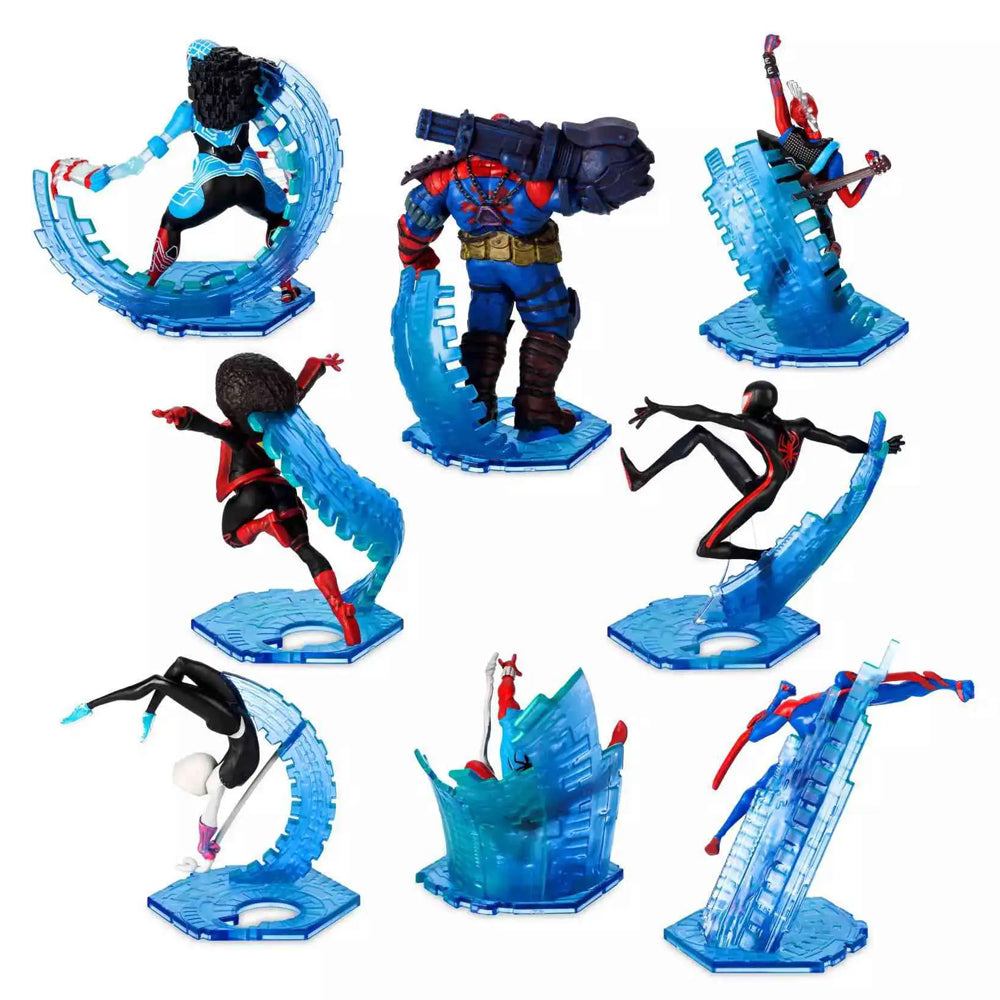 Spider-Man: Across the Spider-Verse Deluxe Figure Set – 8-Pack
