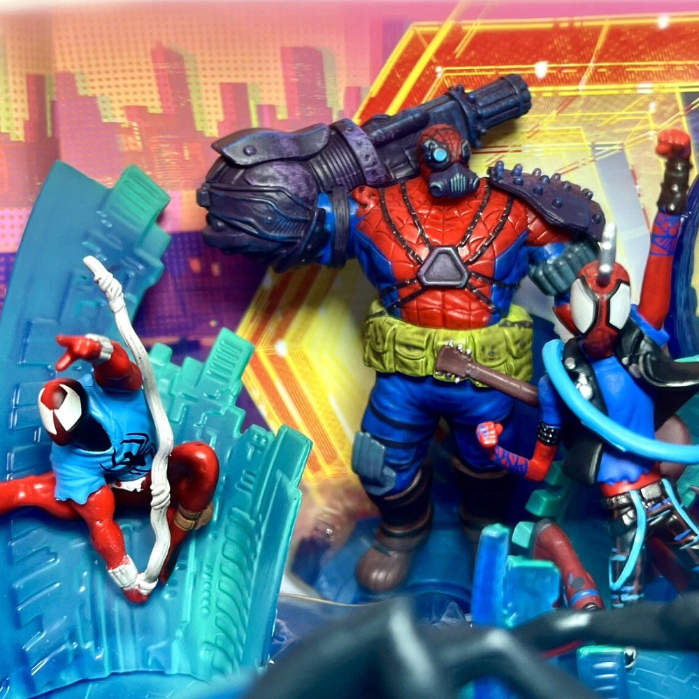 Spider-Man: Across the Spider-Verse Deluxe Figure Set – 8-Pack