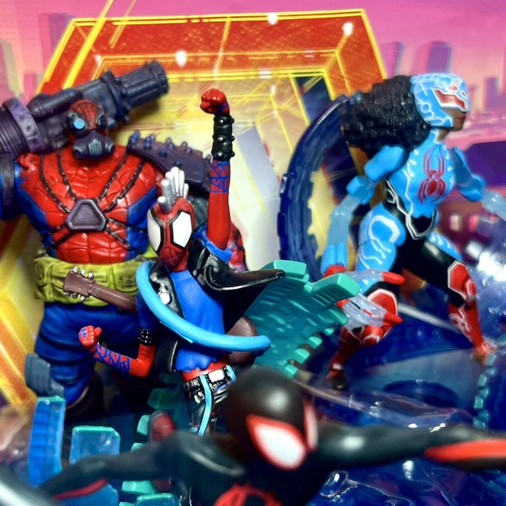 Spider-Man: Across the Spider-Verse Deluxe Figure Set – 8-Pack