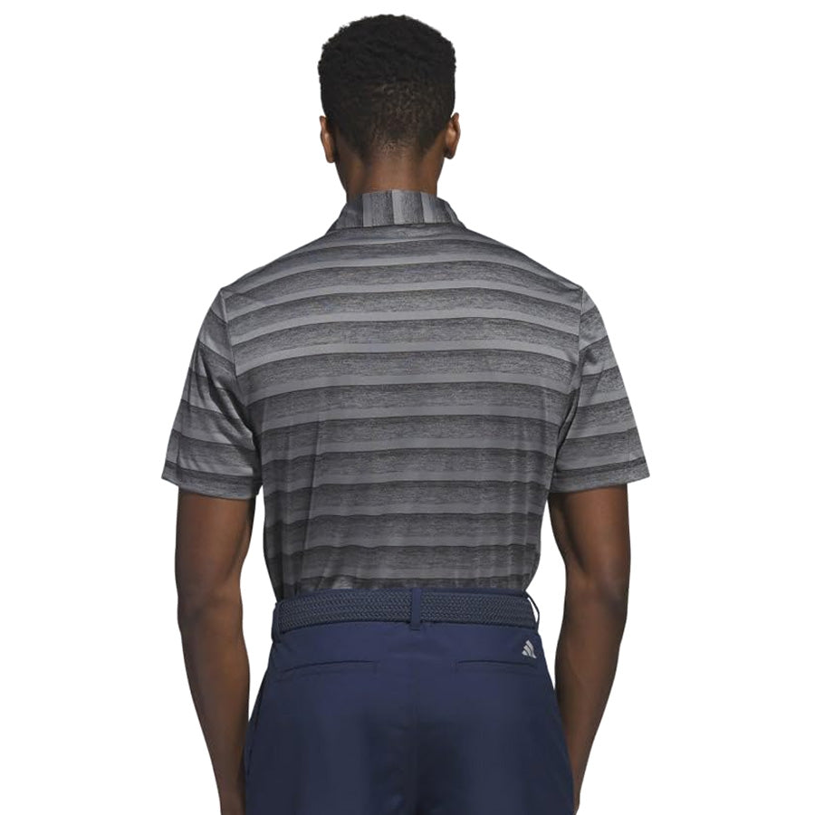 Men's Polo Shirt Two-Color Striped Golf