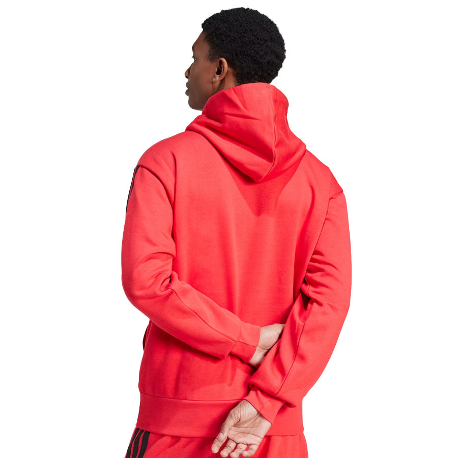 Men's Hoodie Adidas Essentials 3-Stripes Fleece