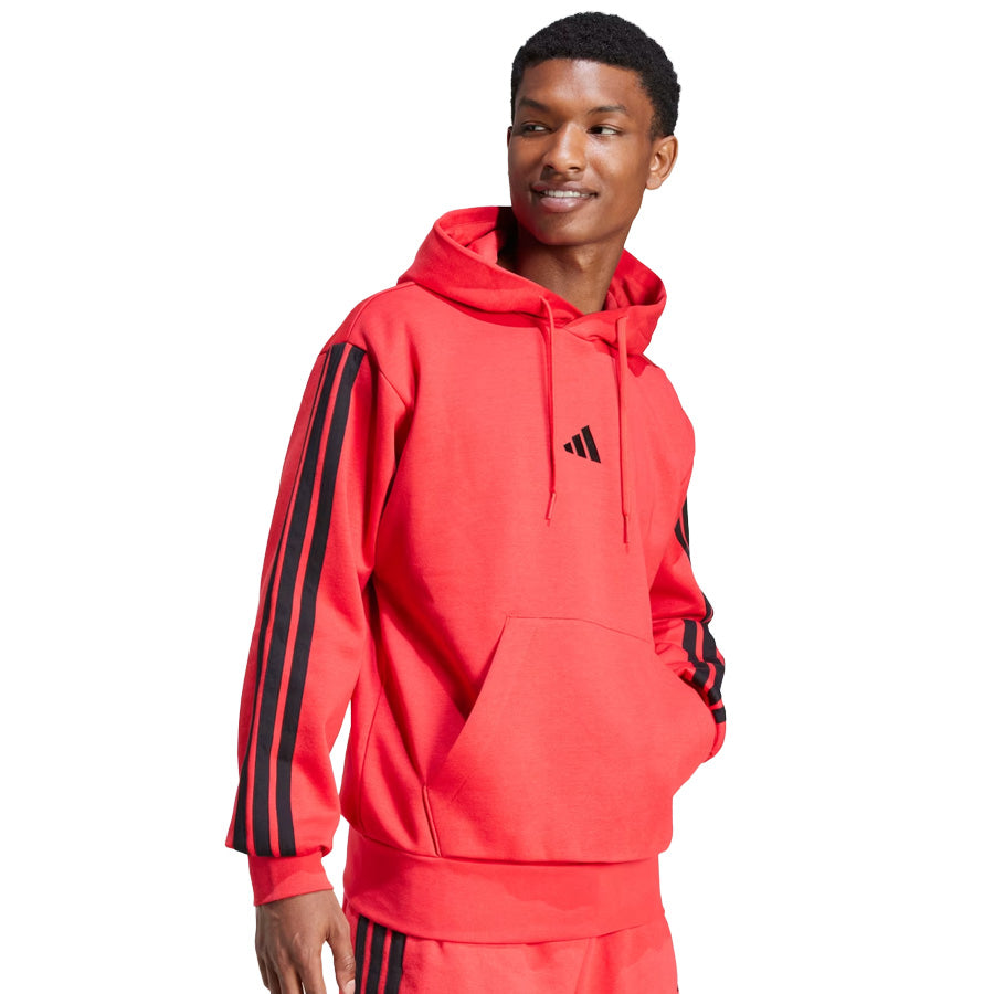 Men's Hoodie Adidas Essentials 3-Stripes Fleece