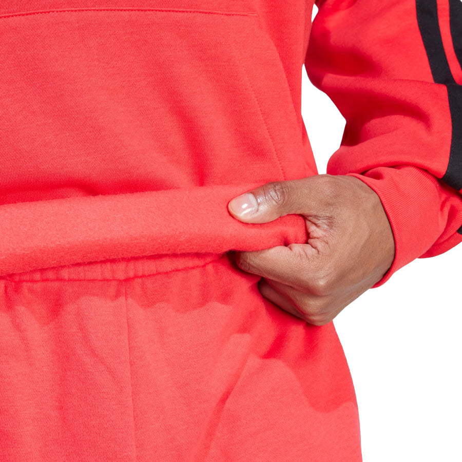 Men's Hoodie Adidas Essentials 3-Stripes Fleece