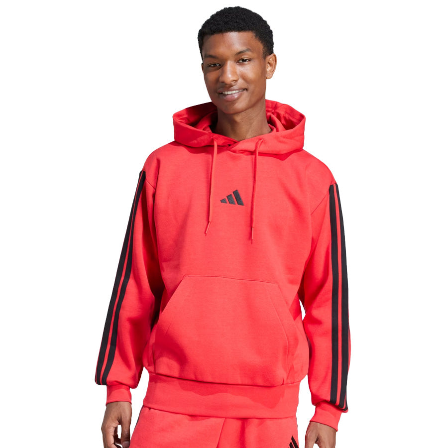 Men's Hoodie Adidas Essentials 3-Stripes Fleece