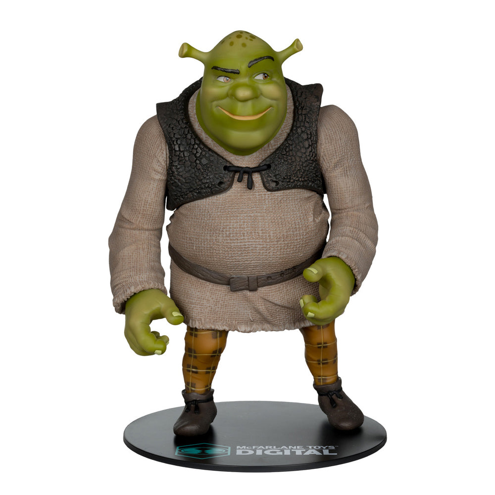 Shrek (Movie Maniacs: Shrek) 12" Posed Figure w/Digital Collectible Exclusive Gold Label