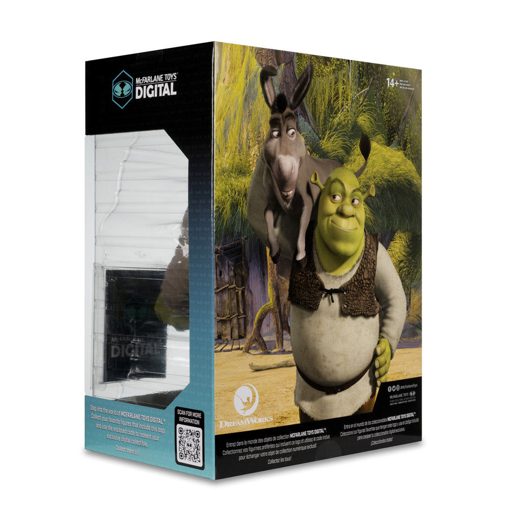 Shrek (Movie Maniacs: Shrek) 12" Posed Figure w/Digital Collectible Exclusive Gold Label
