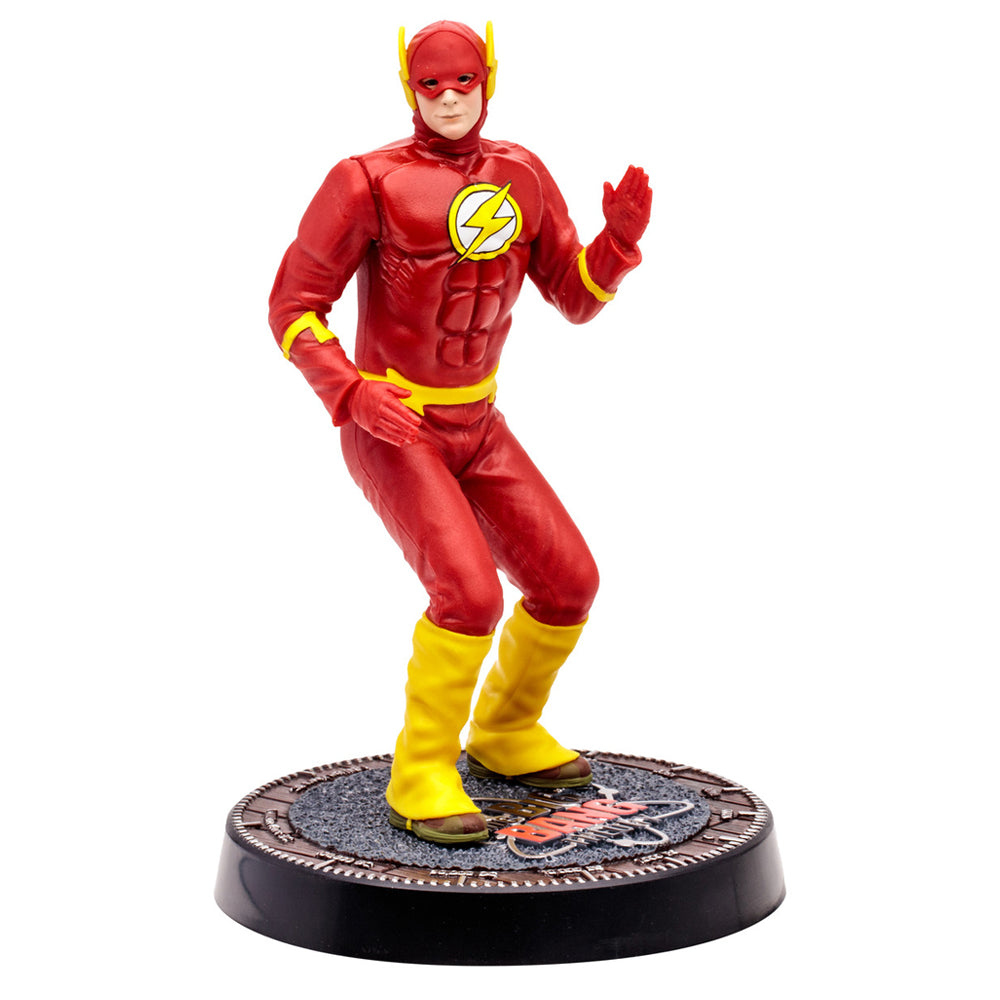 Sheldon Cooper as Flash from The Big Bang Theory (WB 100: Movie Maniacs) 6" Posed Figure