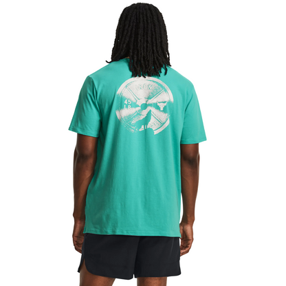 Men's T-Shirt Under Armour Project Rock Night Crew Ss