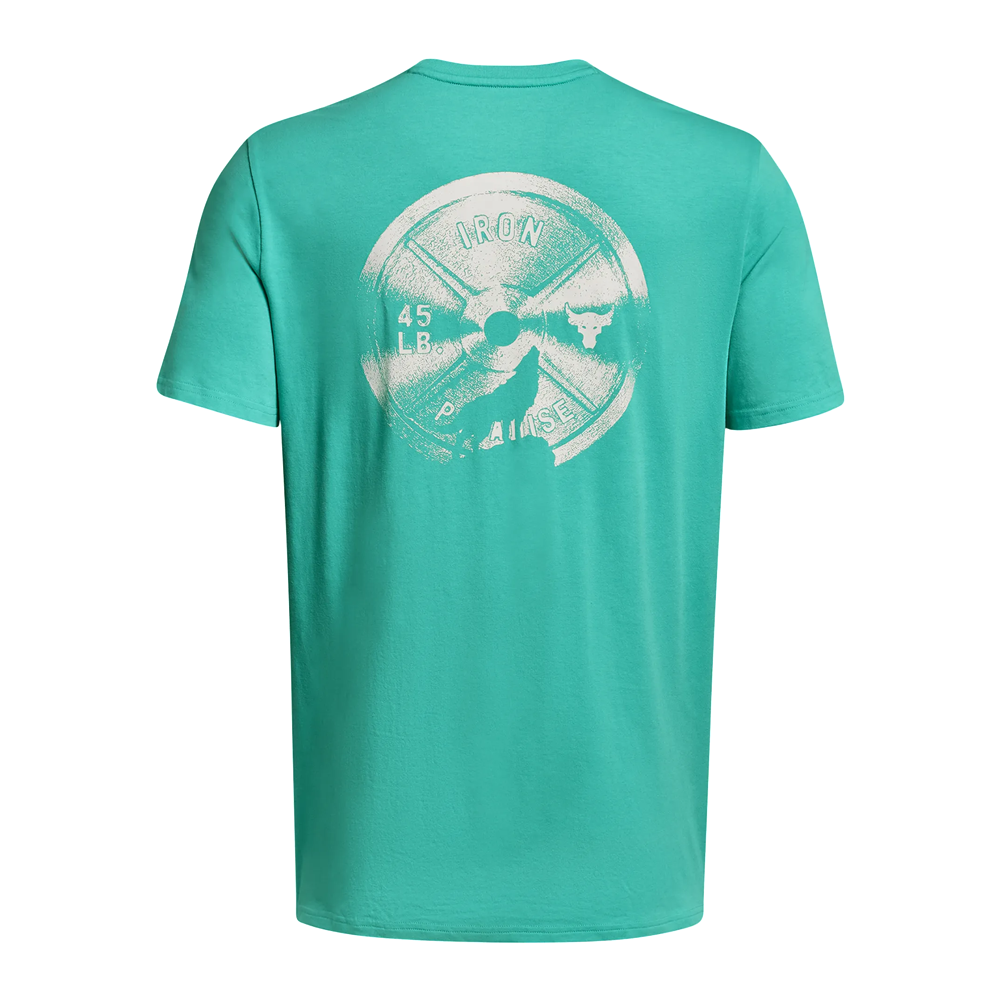 Men's T-Shirt Under Armour Project Rock Night Crew Ss