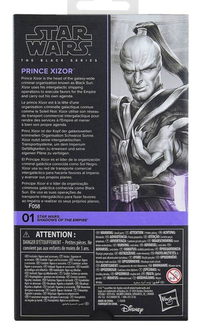 Star Wars The Black Series Prince Xizor G0882