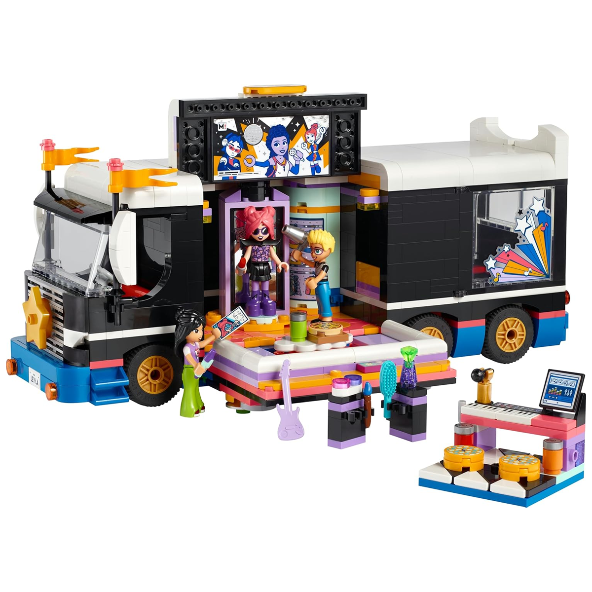 LEGO Friends Pop Star Tourbus Vehicle Building Kit
