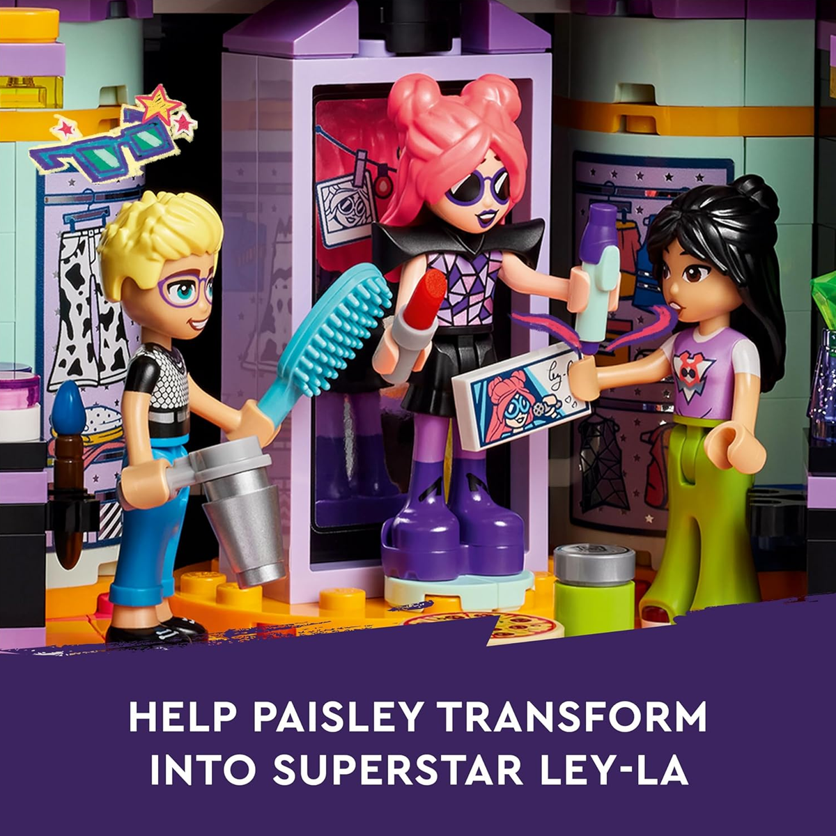 LEGO Friends Pop Star Tourbus Vehicle Building Kit