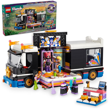 LEGO Friends Pop Star Tourbus Vehicle Building Kit