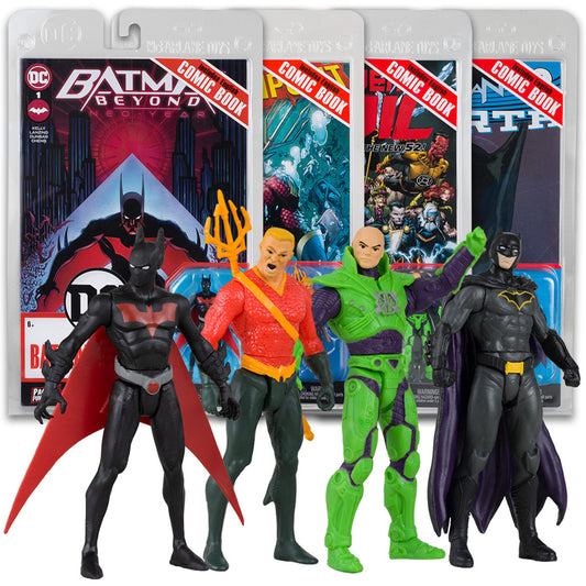 DC Page Punchers Wave 3 Bundle w/Comics (4) 3" Figures