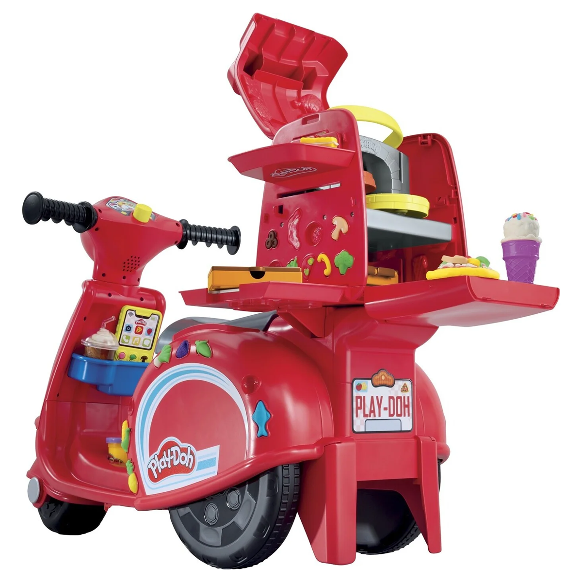 Pizza Delivery Scooter Playset Play-doh Hasbro