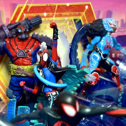 Spider-Man: Across the Spider-Verse Deluxe Figure Set – 8-Pack