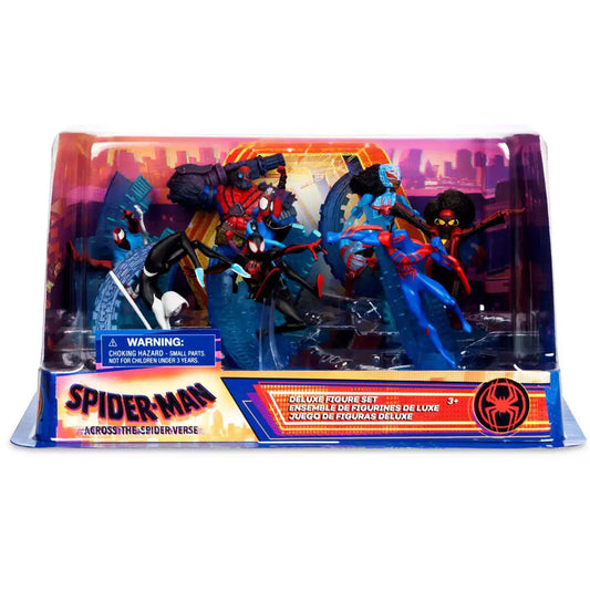 Spider-Man: Across the Spider-Verse Deluxe Figure Set – 8-Pack