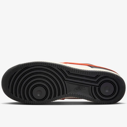 Nike Air Force 1 ’07 LV8 HQ4987-010 White Orange Black Men’s Sneakers