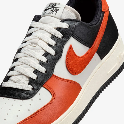 Nike Air Force 1 ’07 LV8 HQ4987-010 White Orange Black Men’s Sneakers
