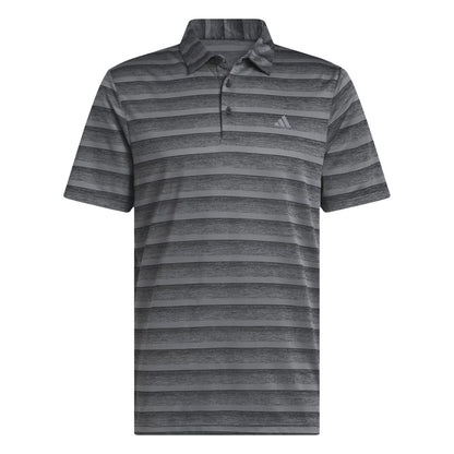 Men's Polo Shirt Two-Color Striped Golf