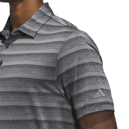 Men's Polo Shirt Two-Color Striped Golf