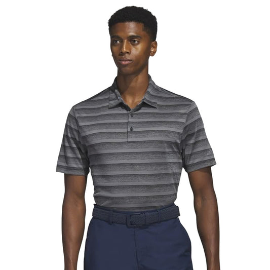 Men's Polo Shirt Two-Color Striped Golf