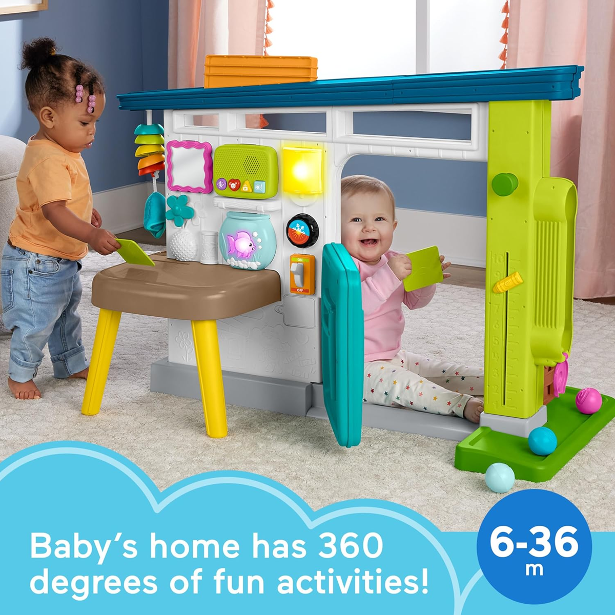Fisher-Price Laugh & Learn Ultimate Playhouse Learning Toy for Babies
