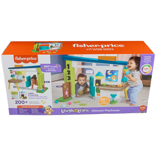 Fisher-Price Laugh & Learn Ultimate Playhouse Learning Toy for Babies