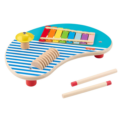 Fisher-Price Toddler Toy Wooden Musical Table
