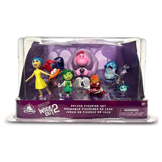 Disney Store Inside Out 2 Deluxe Emotion Figure Set