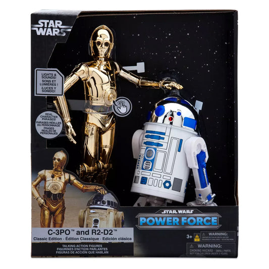 Star Wars Power Force C-3PO and R2-D2 Talking Action Figure 2-Pack